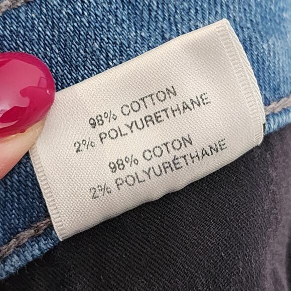 J. Brand Mid Rise Crop Skinny Jeans Women's 30 Eco Wash Denim NWT - Picture 11 of 12